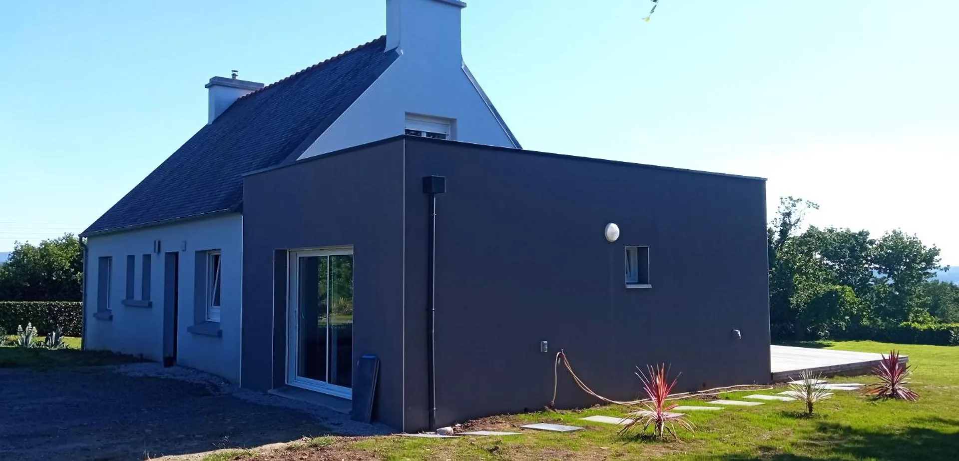Gasthof Chambre Avec Terrasse Privative Et Vue Mer Hanvec Frankreich